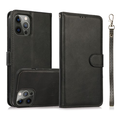 Magnetic Removeble Card Holder Flip Case For iPhone 16 15 14 13 12 11Pro Max 16E - Picture 2 of 17