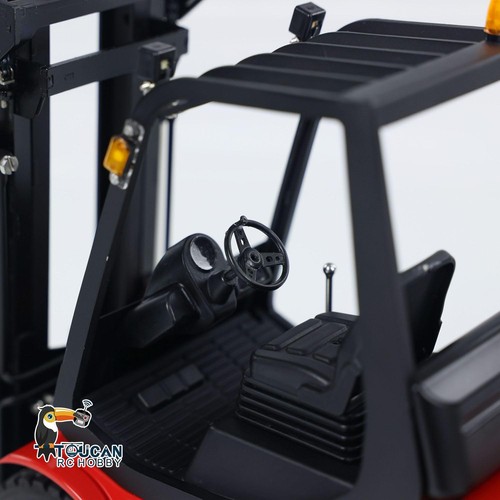1/14 LESU Hydraulic RC Forklift Fork Lift Truck Painted RTR Transfer Car Model - Picture 12 of 12