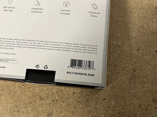 ZIZO Bolt Bundle for Galaxy A13 Case with Screen Protector Kickstand C40 - Picture 3 of 3