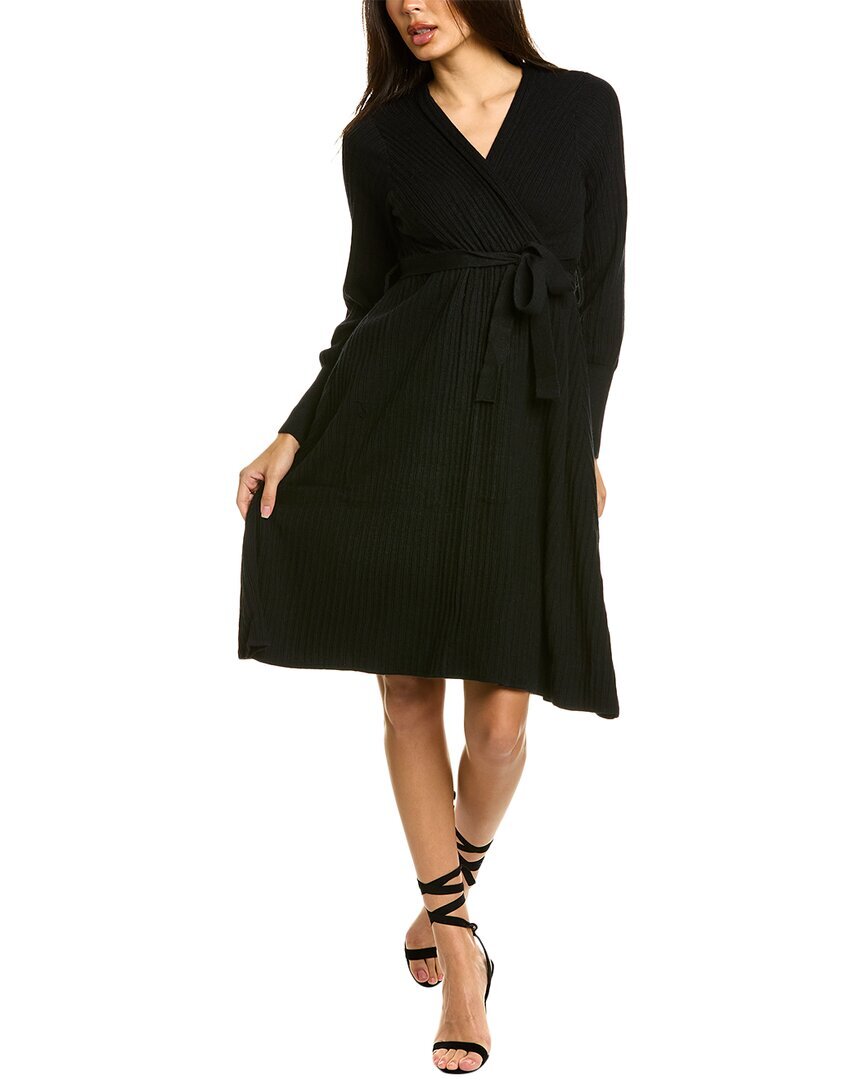 Мини-платье Moonsea Surplice Женское черное S