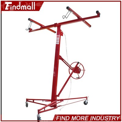 Findmall 16 FT Drywall Lift Plasterboard Panel Sheetrock Hoist Lifter Carrier
