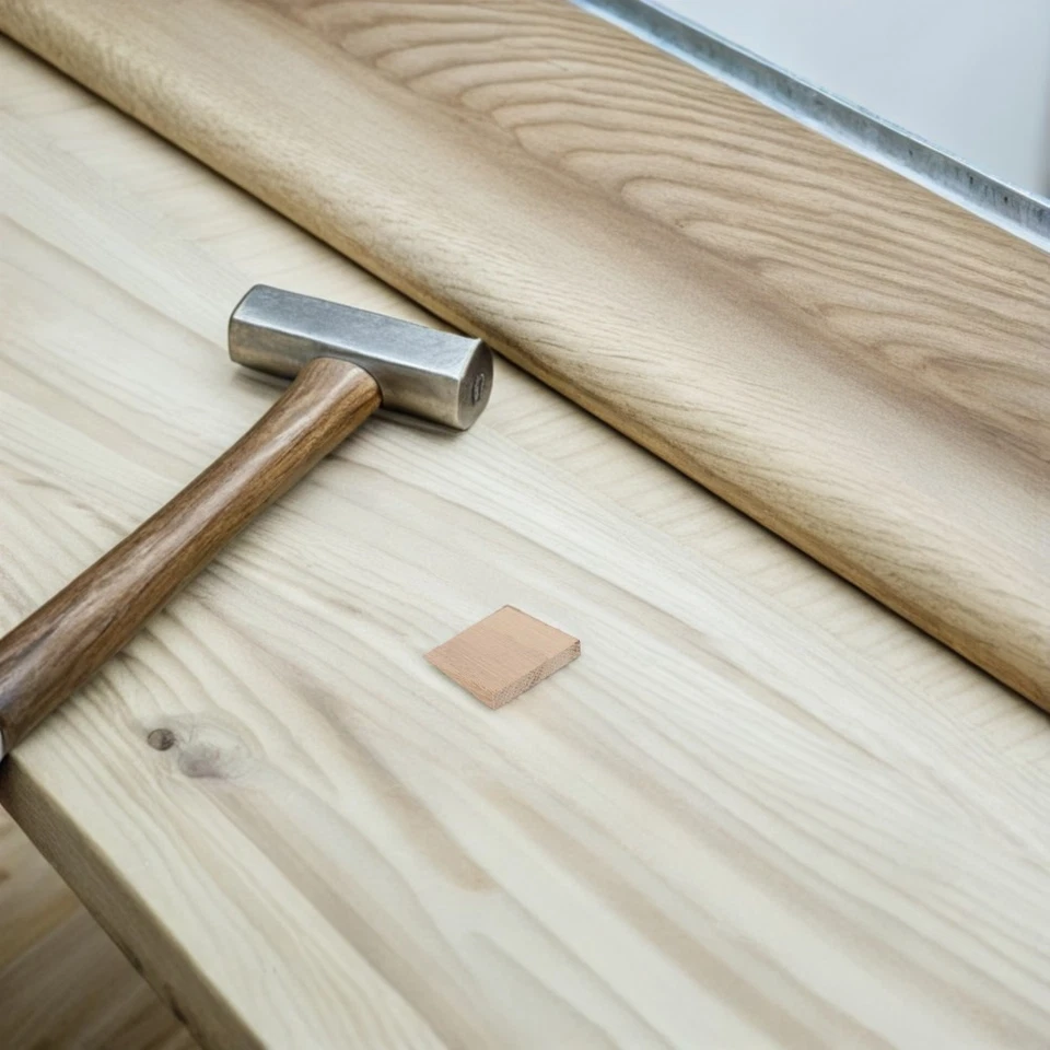 10 PCS Bouchon En Bois Billot Pour Fendre Le Coin À Tête De Hache - Photo 2/4