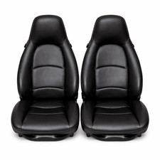 Sitzbezüge Bezüge für Porsche 911 993 Targa Cabrio Coupe 93-98 schwarz