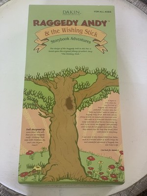Dakin Raggedy Andy Doll & The Wishing Stick MIB w COA Ltd. Ed.  In Box