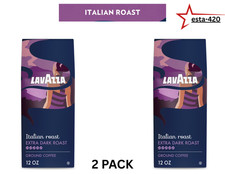 Lavazza Italian Roast Ground Coffee, Extra Da...