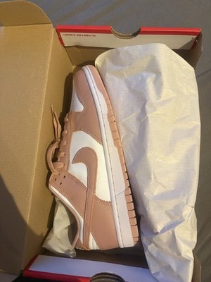 Nike Dunk Low Damen Sneaker Rosa/Weiß EU 41 Low Top Schnürung DD1503 118