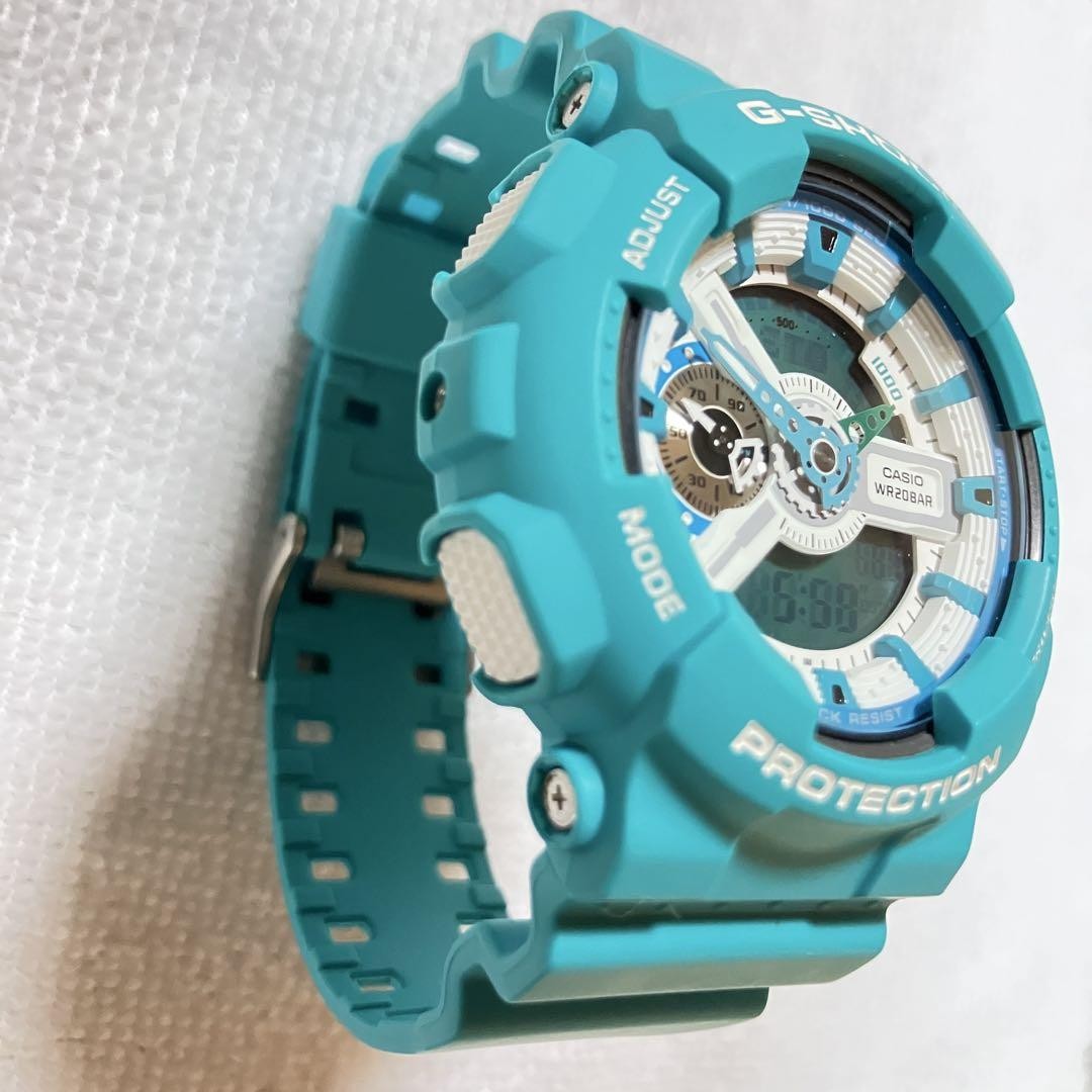 ✨レアカラー✨ターコイズブルー CASIO G-SHOCK GA-110SN CASIO G-SHOCK GA-110SN ターコイズブルー レアカラー - メルカリ