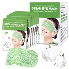 16 Packs Steam Eye Masks for Dry Eyes, Self Heating Warm Compress for Eyes Fatig