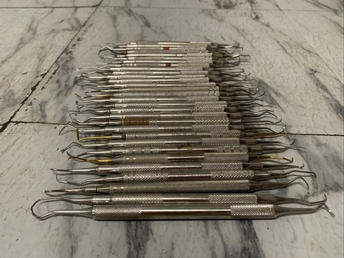 30Pc Mixed Brands Dental Pic Tool Stainless Steel 10# - Picture 6 of 21