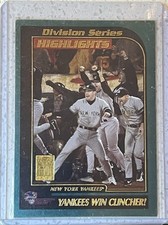 2000 Topps Division Series Clincher NY Yankees #402