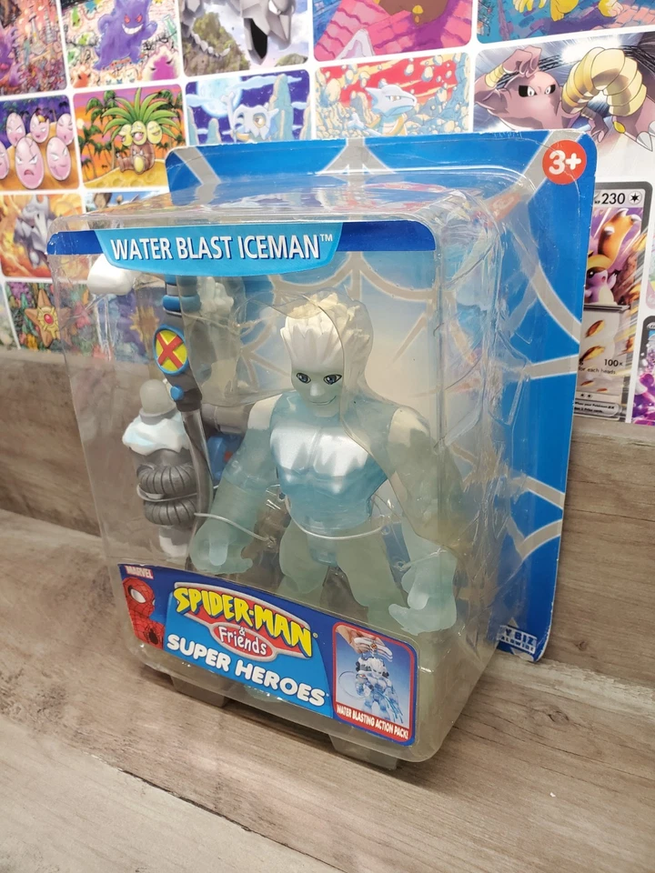 Marvel Spider-Man & Friends Water Blasting Iceman Foto 3 de 4