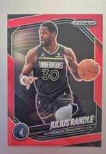 2024-25 Panini Prizm Black - Julius Randle, Julius Randle #24 Red Prizm /299