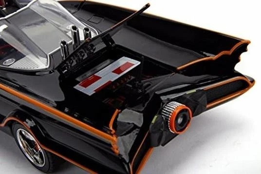 Jada - Batman classic TV Series - Batmobile 1966 1:18 - con 2 figure e luci - Immagine 4 di 4