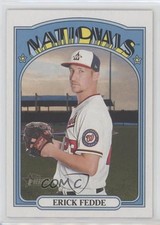 2021 Topps Heritage High Number Erick Fedde #692 xm0