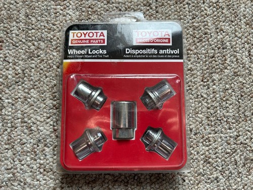 Toyota OEM Locking Wheel Lug Nut Set Genuine Toyota PU276-00900 New