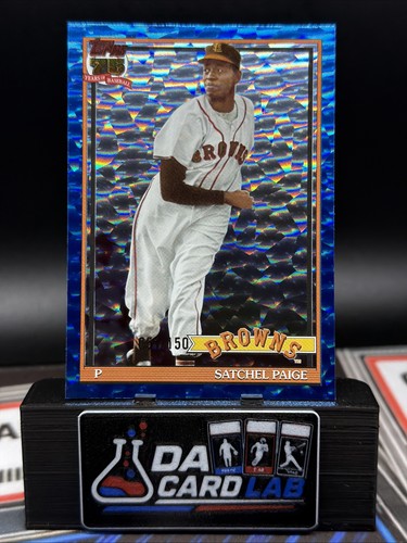 2026 Topps Series 2 Satchel Paige Crackle Foil (RAW)