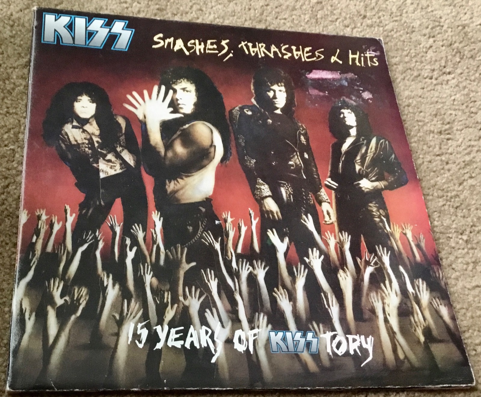 Kiss ‎- Smashes, Thrashes, and Hits - Picture Disc - Gatefold Vinyl LP - US 1988