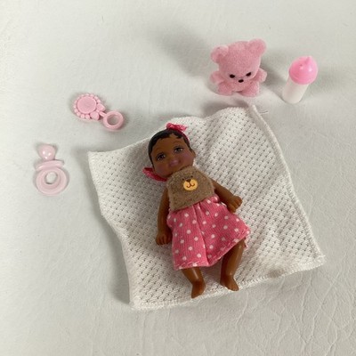 Barbie Krissy Baby Happy Family A/A Ethnic Black Figure Mattel Vintage Toy Lot