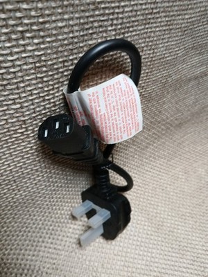 Pro elec 2m Netzkabel Netzkabel für Desktop IECC13 bis BS 1363 (B)