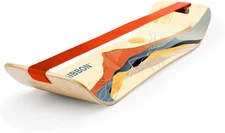 Slackboard - Giboard Balance Board - Gift for Kids & Adults - 1 & 2 Line Options