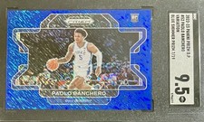 2022 Prizm Draft Picks Blue Shimmer Variation /19 Paolo Banchero SGC 9.5 Rookie
