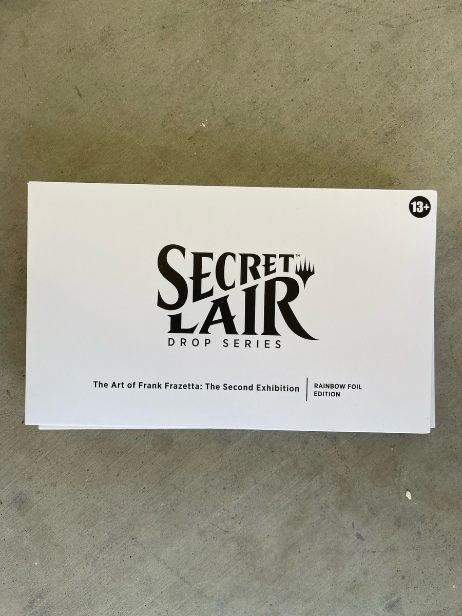 MTG Secret Lair The Art Of Frank Frazetta The Second Exhibition