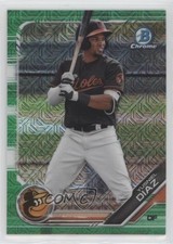 2019 Bowman Mega Box Green Mojo Refractor 75/99 Yusniel Diaz #BCP-109 00em