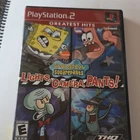 THQ SpongeBob SquarePants: Lights, Camera, Pants! PS2 Manual E NTSC-U/C 2005