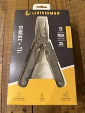 Leatherman Charge Plus TTI Multi Tool with S30V Blade, Sheath, Clip, NEW IN BOX!