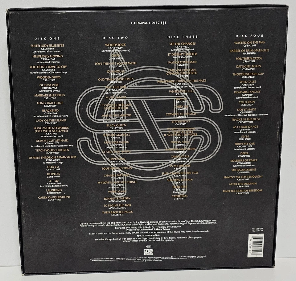 Crosby, Stills & Nash, 4-Compact Disc Box Set 1991 - Bild 3 von 4