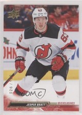 2022-23 Upper Deck Series 1 UD Exclusives 26/100 Jesper Bratt #107 8ky