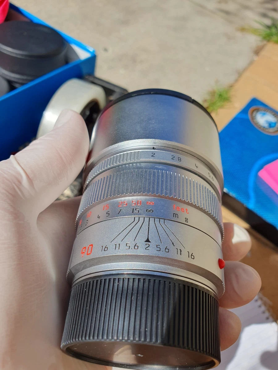 Leica SUMMICRON-M 90mm Focal f/2 Camera Lenses for sale | eBay