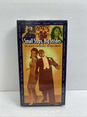 ''SMALL STEPS, BIG STRIDES: THE BLACK EXPERIENCE IN HOLLYWOOD'' 1997 SEALED VHS