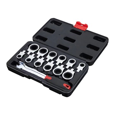 Ratcheting Wrench Set, Easy to Use, Heavy Duty, with Quick Release,6992