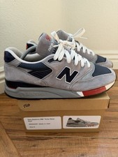 New Balance 998 “Grey Blue Red” Made In USA M998GNR Size 9