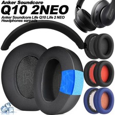 Headphone Earpad Cushion Cover For Anker Soundcore Life Q10 BT Life 2 NEO Pillow
