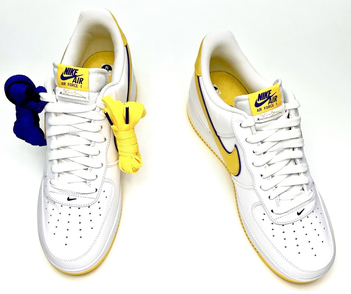 Nike Air Force 1kobe retro QS コービー26.5cm Nike Air Force 1 Low Retro QS Kobe Bryant Lakers Home Men's