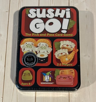 Sushi Go! Card Game Gamewright Ages 8+ Family Party Game 2-5 Players New Sealed