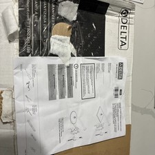 Delta 342702-SP Modern Round Non Shared Function Shower System Open Box New