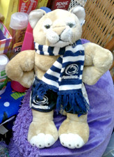 NWT VTG Petting Zoo Penn State Nittany Lion 14  Plush Mascot PLUSH TOY 1994