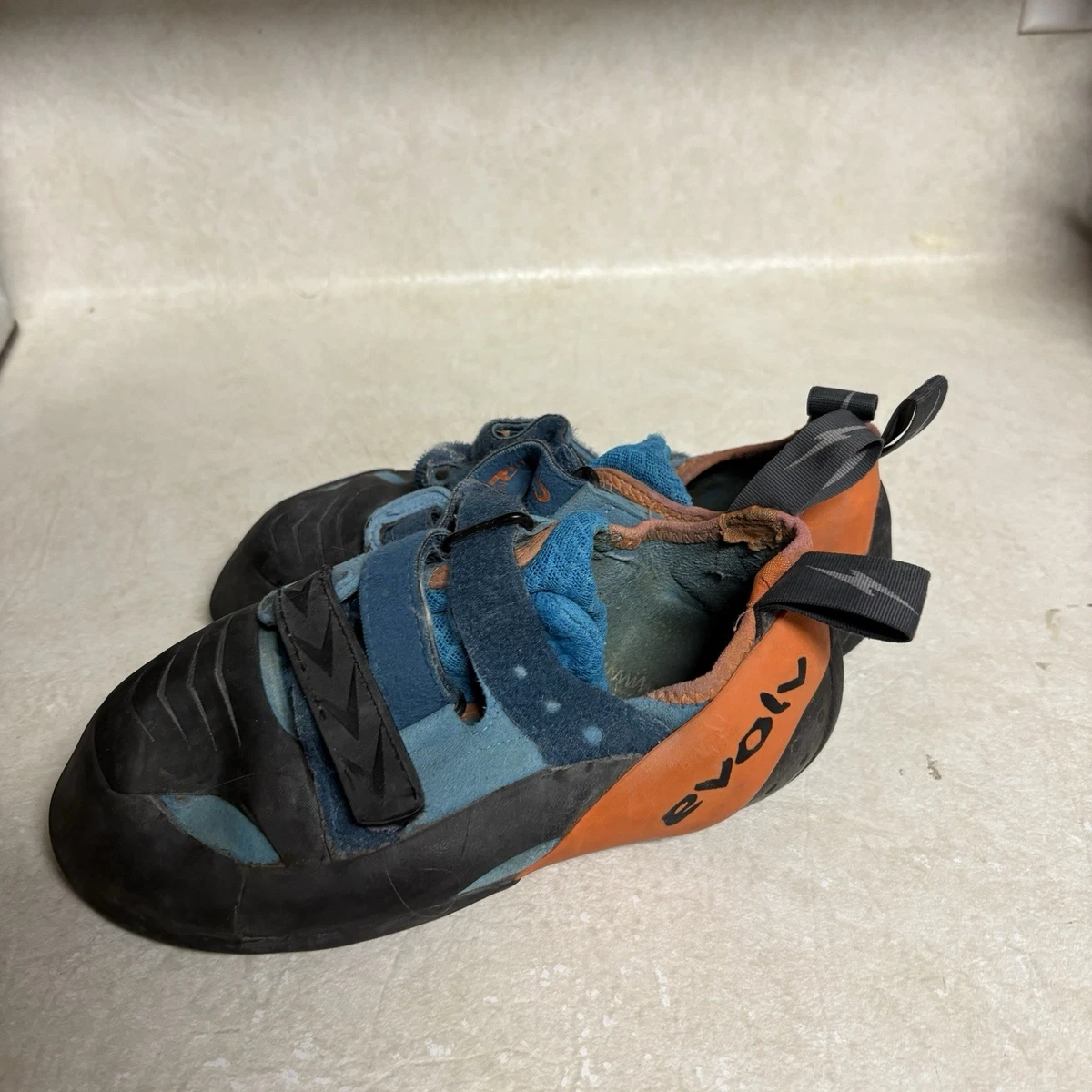 Evolv Defy Trax Rock Climbing Shoes Mens 11 Blue Suede Lace Up Made in USA VTR3D Amazon.com | Evolv Men main image 4