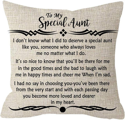 Special Aunt Gift from Niece Nephew Mother'S Day Birthday Blessed Cotton Linen T