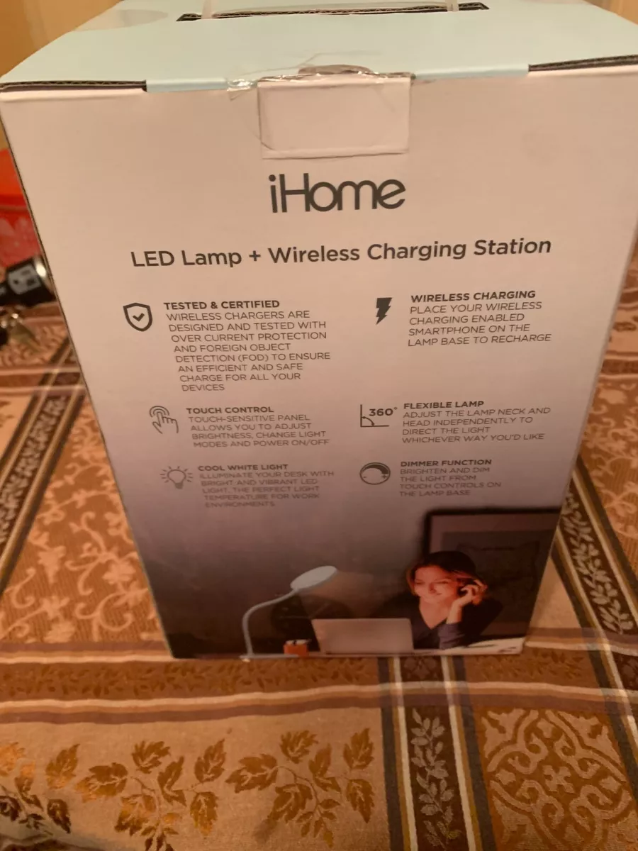 Ihome led lamp and sale wireless charging station