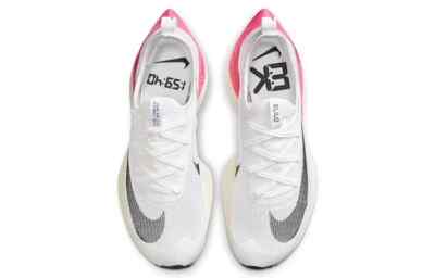 Nike Air Zoom Alpha Fly Next% White Pink Eliud Kipchoge