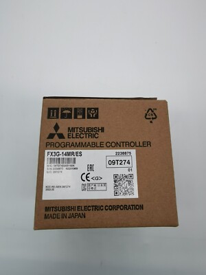 1PC New Mitsubishi FX3G-14MR/ES PLC Module In Box