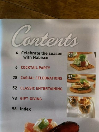 Nabisco Holiday Appetizers & Sweet Treats Cookbook 2008 Color Paperback - Picture 4 of 6