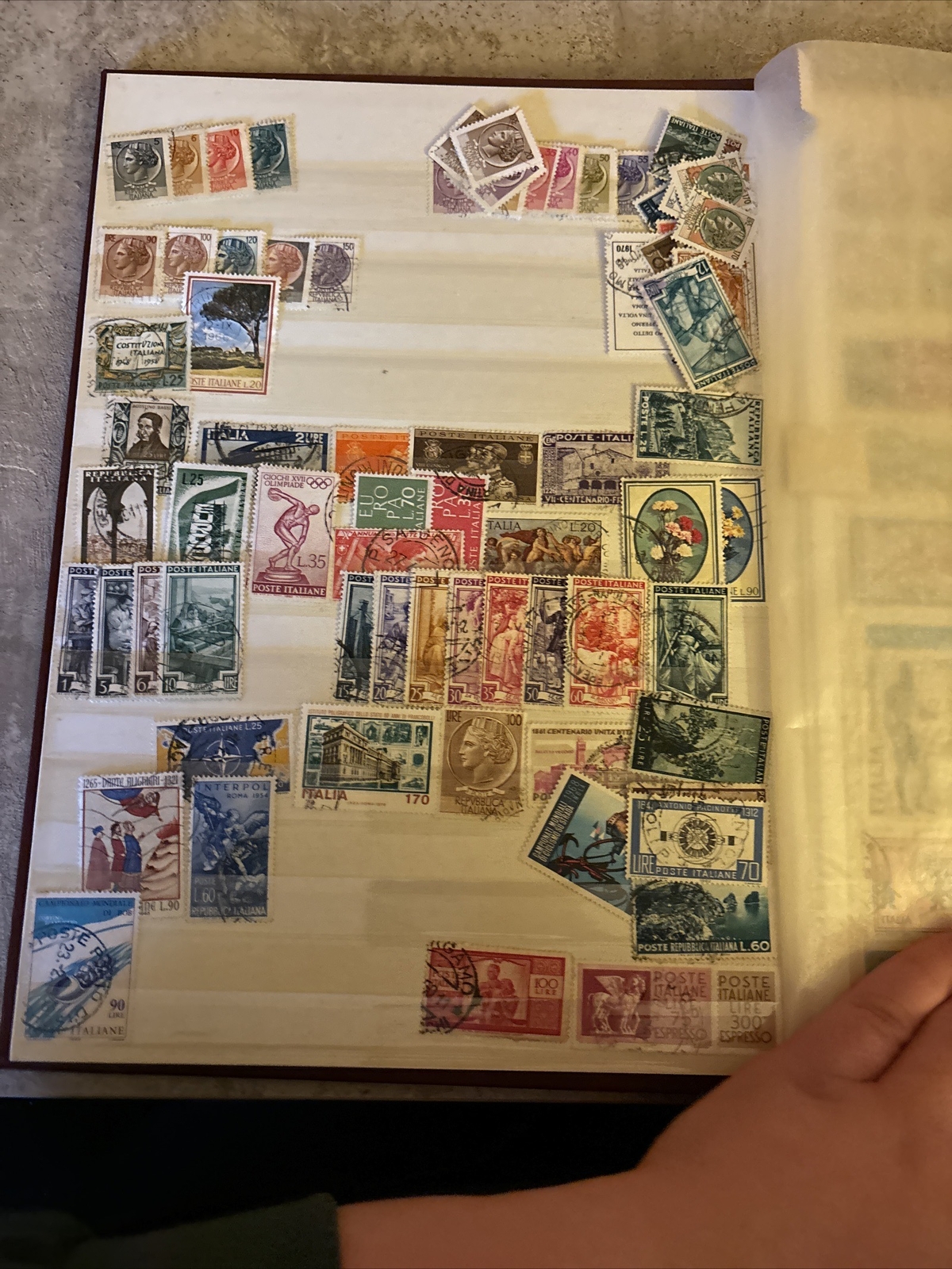 14 Page Stockbook Of Used Worldwide Stamps eBay
