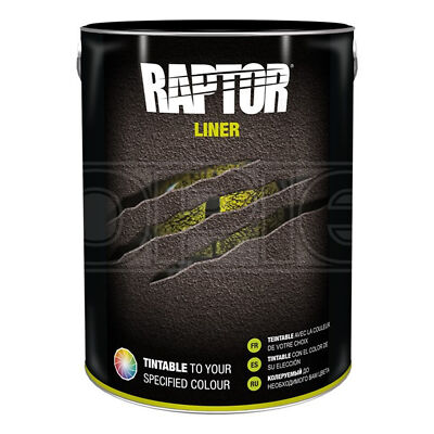 U-Pol Raptor Spray-On Liner Kit abtönbar einfache Anwendung robust 4L 4 Liter RLT/S4
