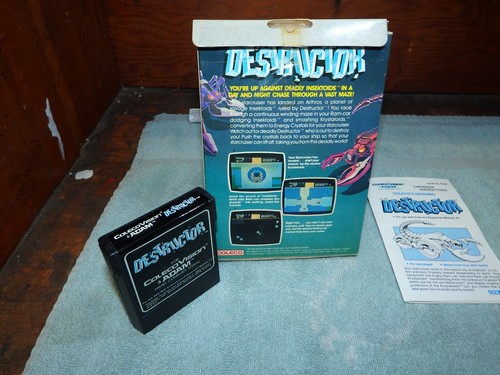 Destructor for Colecovision Complete In Box CIB Very Nice!! Tested - Picture 6 of 8