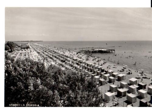 Cartolina Grado la spiaggia (R434) ^ - 第 1/1 張圖片